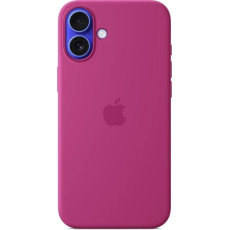 APPLE iPhone 16 Plus Silicone Case with MagSafe - Fuchsia APPLE iPhone 16 Plus Silicone Case with MagSafe - Fuchsia