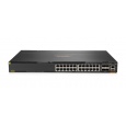 Aruba 6300M 24-port 1GbE Class 4 PoE and 4-port SFP56 Switch