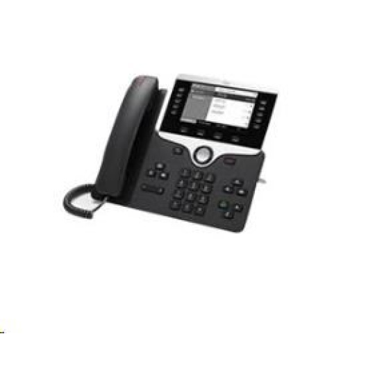 Cisco CP-8811-K9=, VoIP telefon, 10line, 2x10/100/1000, 5" displej, PoE
