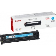 Canon TONER CRG-716C azurový, pro  LBP5050, LBP5050N, LBP5360, MF-8030Cn, MF-8040Cn, MF-8050Cn, MF-8080Cw (1500 str.)