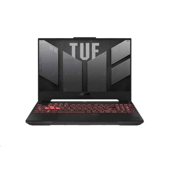 ASUS NTB TUF Gaming A15 (FA507UI-HQ079), Ryzen 9 8945H, 15,6" 2560 x 1440,16GB, 1TB SSD,NVIDIA RTX4070, bez OS, Gray