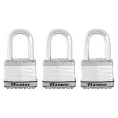 MasterLock Excell M5EURTRILF Set 3 ks titanových visacích zámků MasterLock Excell M5EURTRILF Set 3 ks titanových visacích zámků