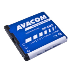 AVACOM baterie do mobilu Nokia E51, N81, N81 8GB, N82, Li-Ion 3,6V 1100mAh (náhrada BP-6MT) AVACOM baterie do mobilu Nokia E51, N81, N81 8GB, N82, Li-Ion 3,6V 1100mAh (náhrada BP-6MT)