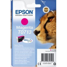 EPSON ink bar Singlepack Magenta T0713 DURABrite Ultra Ink (5,5 ml) EPSON ink bar Singlepack Magenta T0713 DURABrite Ultra Ink (5,5 ml)