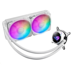 ASUS vodní chladič CPU AIO ROG STRIX LC II 240 ARGB WHITE, 2x120mm, LGA1851, AM4 ASUS vodní chladič CPU AIO ROG STRIX LC II 240 ARGB WHITE, 2x120mm, LGA1851, AM4
