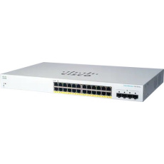 Cisco switch CBS220-24P-4G (24xGbE,4xSFP,24xPoE+,195W) Cisco switch CBS220-24P-4G (24xGbE,4xSFP,24xPoE+,195W)