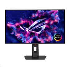 ASUS LCD ROG Strix OLED XG27AQDPG, 26.5" 2560x1440, 300nits, 500hz, 0,03ms, 178/178, DP, HDMI, USB, Audio, VESA, Black ASUS LCD ROG Strix OLED XG27AQDPG, 26.5" 2560x1440, 300nits, 500hz, 0,03ms, 178/178, DP, HDMI, USB, Audio, VESA, Black