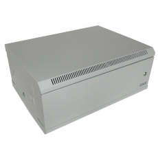 XtendLan 19" nástěnný rozvaděč 4U 600x450, nosnost 60 kg, plné dveře, svařovaný, šedý XtendLan 19" nástěnný rozvaděč 4U 600x450, nosnost 60 kg, plné dveře, svařovaný, šedý