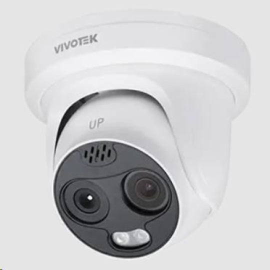 Vivotek TT9333-E 3.5 Thermální Bi-spektrální turret kamera 704*576px thermal (48°), 2560*1440px viditelné (92°), 20 zón Vivotek TT9333-E 3.5 Thermální Bi-spektrální turret kamera 704*576px thermal (48°), 2560*1440px viditelné (92°), 20 zón