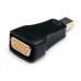 GEMBIRD Redukce mini DisplayPort - VGA (M/F, černá)