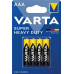 Varta R03/4BP SuperLife (Blistr 4ks)