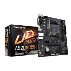 BAZAR-GIGABYTE MB Sc AM4 A520M S2H, AMD A520, 2xDDR4, 1xHDMI, 1xDVI, VGA, mATX-po opravě (bez přísl.) BAZAR-GIGABYTE MB Sc AM4 A520M S2H, AMD A520, 2xDDR4, 1xHDMI, 1xDVI, VGA, mATX-po opravě (bez přísl.)
