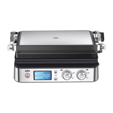 Braun MultiGrill 9 kontaktní gril, 2000 W, 2 teplotní zóny, miska na tuk Braun MultiGrill 9 kontaktní gril, 2000 W, 2 teplotní zóny, miska na tuk