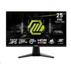 MSI LCD MAG 255XF, 24.5", 1920x1080, Rapid IPS, 0,5ms, VESA 100x100, Black