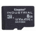 Kingston MicroSDHC karta 8GB Industrial C10 A1 pSLC Card Single Pack