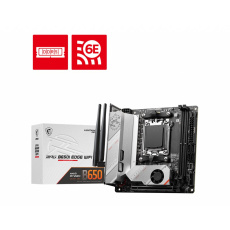 BAZAR - MSI MB Sc AM5 MPG B650I EDGE WIFI, AMD B650, 2xDDR5, 1xHDMI, WI-FI, mini-ITX - Po opravě (Bez příšlušenství)