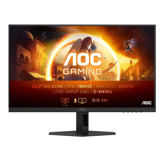 BAZAR - AOC MT IPS LCD WLED 23,8" 24G4XE - IPS panel, 1920x1080,180Hz, 2xHDMI, DP, repro - Poškozený obal