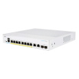 Cisco switch CBS350-8P-2G-EU (8xGbE,2xGbE/SFP combo,8xPoE+,67W,fanless) - REFRESH