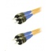 Duplexní patch kabel SM 9/125, OS2, ST-ST, LS0H, 2m