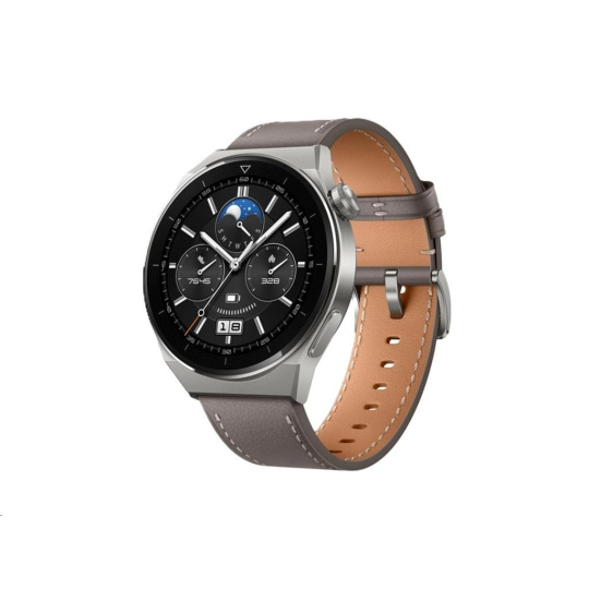 Huawei Watch GT3 Pro 46mm (Odin-B19V) Titan, šedá, EU