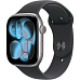 Apple Watch Series 11 GPS 46mm Space Grey Aluminium Case with Black Sport Band - M/L
