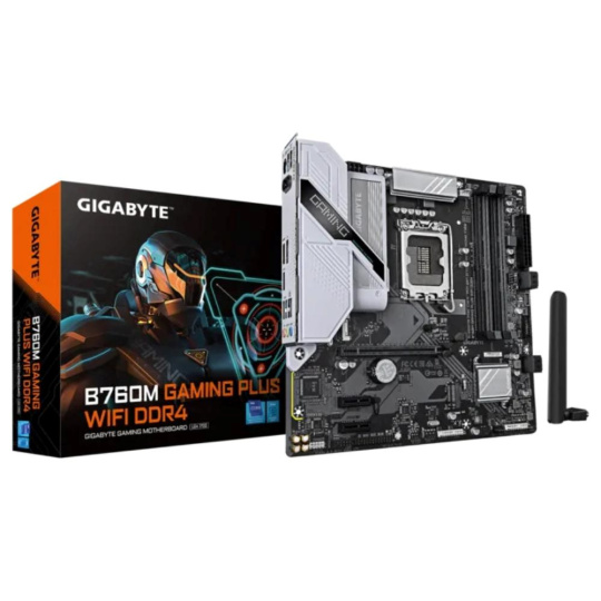 GIGABYTE MB Sc LGA 1700 B760M G P WIFI DDR4, Intel B760, 1xHDMI, 1xDP, 4xDDR4, mATX GIGABYTE MB Sc LGA 1700 B760M G P WIFI DDR4, Intel B760, 1xHDMI, 1xDP, 4xDDR4, mATX