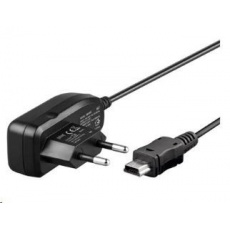 Goobay Napájecí a nabíjecí adaptér 230V na mini USB pro mobilní telefony, 1A