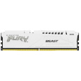 KINGSTON DIMM DDR5 16GB 6400MT/s CL32 ECC FURY Beast XMP Bílá