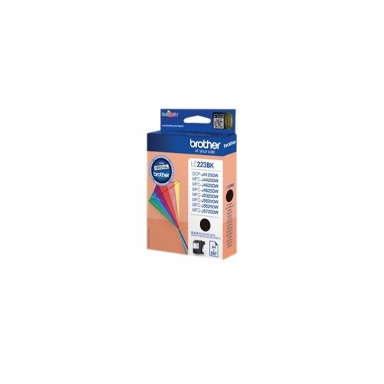 BROTHER INK LC-223BK černý inkoust (až 550 stran A4 dle ISO 24711)