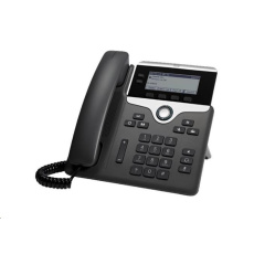 BAZAR - Cisco CP-7821-3PCC-K9=, VoIP telefon, 2line, 2x10/100, 3,5" displej, PoE - rozbaleno
