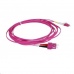 Duplexní patch kabel MM 50/125, OM4, SC-LC, LS0H, 2m