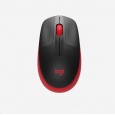 Logitech Wireless Mouse M190 Full-Size, red