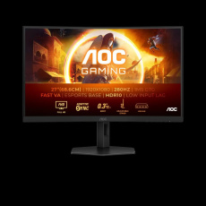 AOC MT VA LCD WLED 27" C27G4ZXU - Fast VA panel, 1920x1080, 280Hz, 2xHDMI, DP, USB 3.2, vysk nastavitelny, zakriven