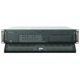 CHIEFTEC skříň Rackmount 2U UNC-210, mATX, half height PCI slots,  Black, zdroj PSF-400B (400W)