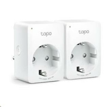 TP-Link Tapo P110(2-pack)(EU) chytrá WiFi mini zásuvka (3680W,16A,2,4 GHz,BT)