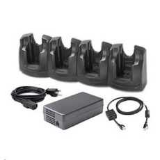 Zebra charging station, 4 slots Zebra charging station, 4 slots