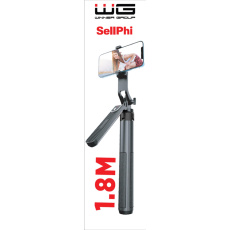WG - Selfie tyč + tripod + teleskopický GoPro stojan / WG7 SellPhi / black WG - Selfie tyč + tripod + teleskopický GoPro stojan / WG7 SellPhi / black