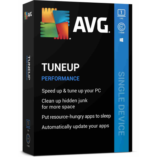 _Nová AVG PC TuneUp 1 zařízení na 12 měsíců
