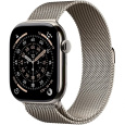 Apple Watch Series 11 GPS + Cellular 46mm Natural Titanium Case with Natural Milanese Loop - M/L