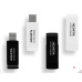 ADATA Flash Disk 128GB UC310, USB 3.2 , černá
