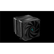 DEEPCOOL CPU Chladič AK620 ZERO DARK, 2x120mm, LGA1851, AM5, černá