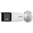 Hikvision DS-2CD2T47G2P-LSU/SL(2.8mm)(C), 4MPix IP ColorVu AcuSense panoramatická kamera; LED 40m, WDR 130dB, Audio