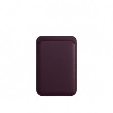 APPLE iPhone Leather Wallet with MagSafe - Dark Cherry APPLE iPhone Leather Wallet with MagSafe - Dark Cherry