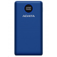 ADATA PowerBank P20000QCD - externí baterie pro mobil/tablet 20000mAh, 2,1A, modrá (74Wh)