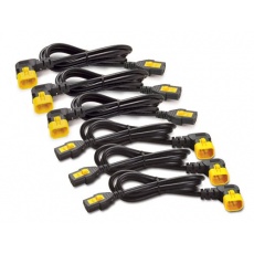 APC Power Cord Kit (6 ks), Locking, C13 to C14, (90°), 1.2m