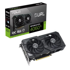 ASUS VGA NVIDIA GeForce DUAL RTX 4060 Ti 8G OC, RTX 4060 Ti, 8GB GDDR6, 3xDP, 1xHDMI ASUS VGA NVIDIA GeForce DUAL RTX 4060 Ti 8G OC, RTX 4060 Ti, 8GB GDDR6, 3xDP, 1xHDMI