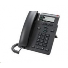 Cisco CP-6821-3PCC-K9=, VoIP telefon, 2line, 2,5" LCD, 2x10/100, PoE, MPP, bez adaptéru