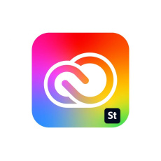 Adobe Creative Cloud for teams All Apps with Adobe Stock MP ENG COM RNW 1 User, 12 Months, Level 2, 10 - 49 Lic