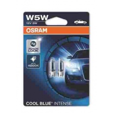 OSRAM autožárovka W5W COOL BLUE INTENSE 12V 5W W2.1x9.5d (Blistr 2ks) OSRAM autožárovka W5W COOL BLUE INTENSE 12V 5W W2.1x9.5d (Blistr 2ks)