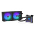 ENDORFY Vodní chladič Navis F240 ARGB, 2x120mm, LGA1851, AM5, černá